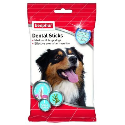 Beaphar Dental Sticks for Medium & Large Dogs