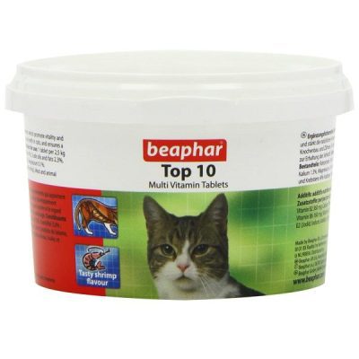 Beaphar Top 10 Cat Multi Vitamin Tablets