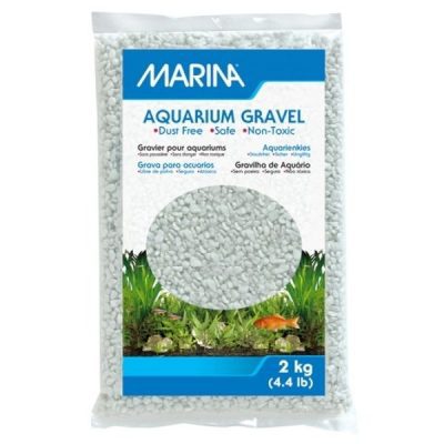 Marina Decorative Aquarium Gravel 2kg - White