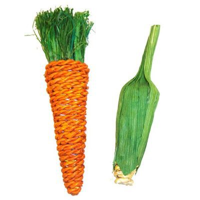 Critter's Choice Carrot & Corn Chew Toy