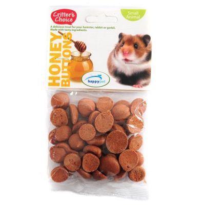 Critter's Choice Honey Buttons 40g