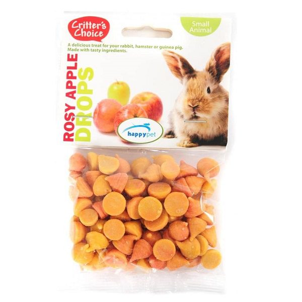 Critter's Choice Rosy Apple Drops 75g