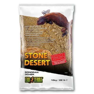 Exo Terra Stone Desert Substrate - Ocher Stone, 10kg