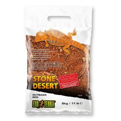 Exo Terra Stone Desert Substrate - Red Stone, 5kg