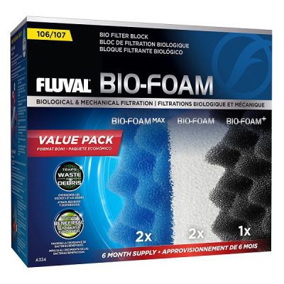 Fluval Bio-Foam Value Pack - 107 Bio-Foam