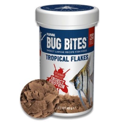 Fluval Bug Bites Tropical Flakes