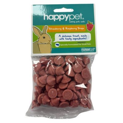 Critter's Choice Raspberry & Strawberry Drops 75g - HugglePets