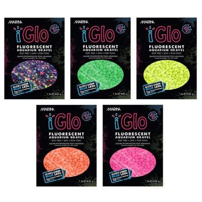 Marina iGlo Fluorescent Aquarium Gravel 450g