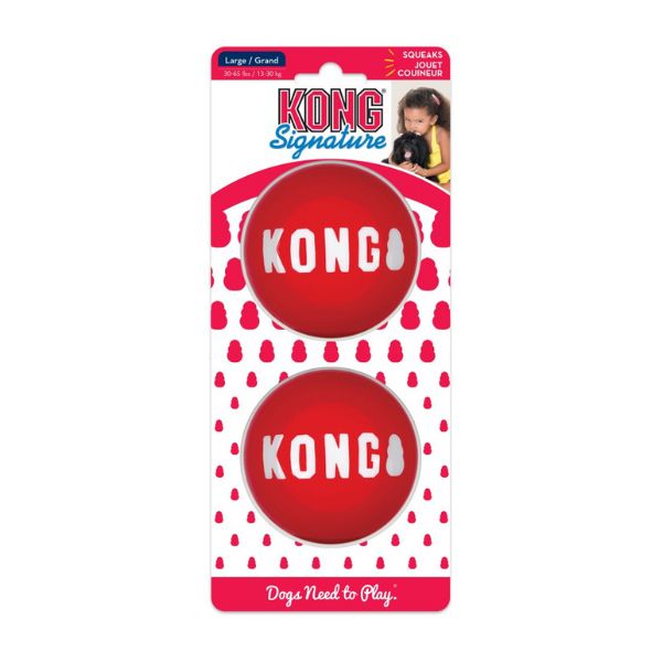 KONG Signature Ball packaging