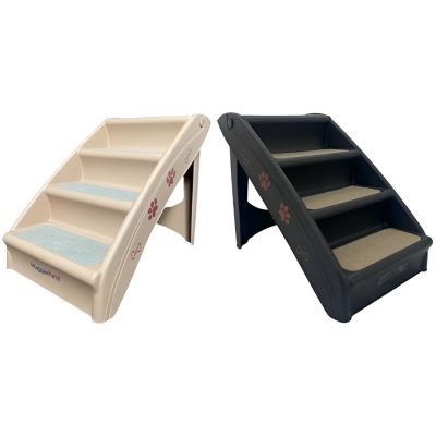 HugglePets Plastic Pet Stairs / Steps