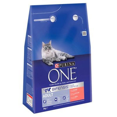 Purina One Adult Cat with Salmon 3kg