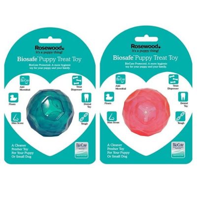 Rosewood BioSafe Puppy Treat Ball