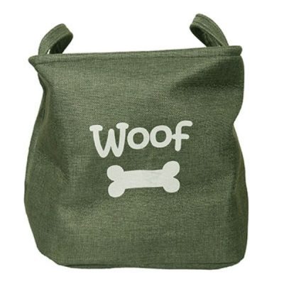 Rosewood Forest Canvas Pet Toy Basket