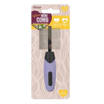 Rosewood Mini Double-Sided Comb