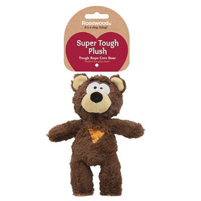 Rosewood Tough Knotted Rope Core Bear