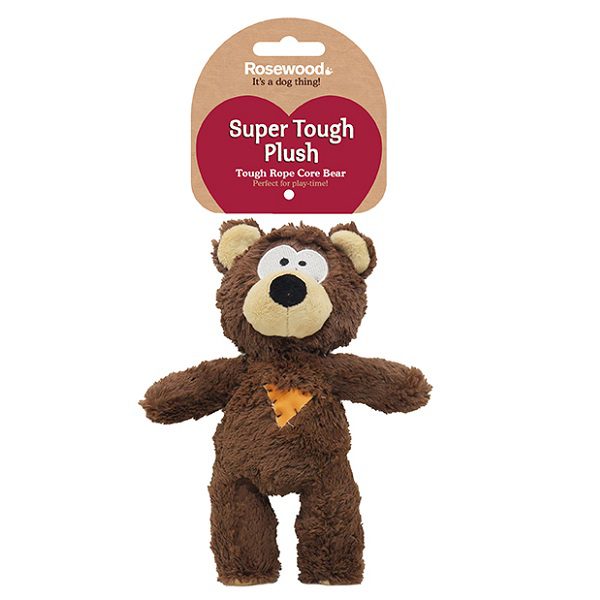 Rosewood Tough Knotted Rope Core Bear