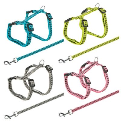 Trixie Reflective Cat Harness with Leash - HugglePets