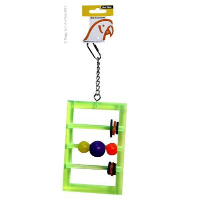 Avi One Acrylic Frame Parrot Toy