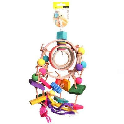Avi One Dream Catcher with Wooden & Plastic Beads