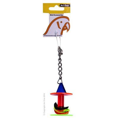 Avi One Wacky Wafer Acrylic Bird Toy