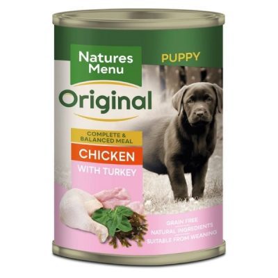 Natures Menu Puppy/Junior Chicken & Turkey 400g