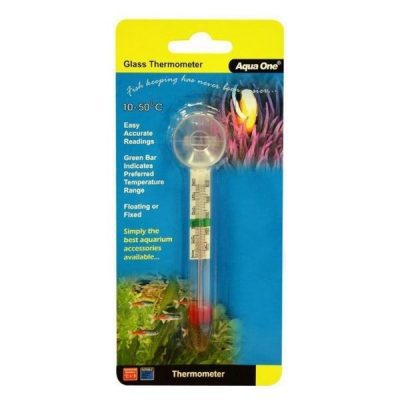 Aqua One Standard Glass Thermometer
