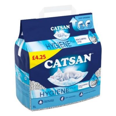 Catsan Hygiene Cat Litter 5L (PMP £4.25)
