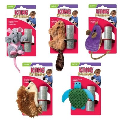 KONG Refillable Catnip Plush Toy