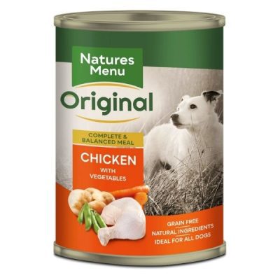 Natures Menu Adult Chicken Dog Food 12 x 400g