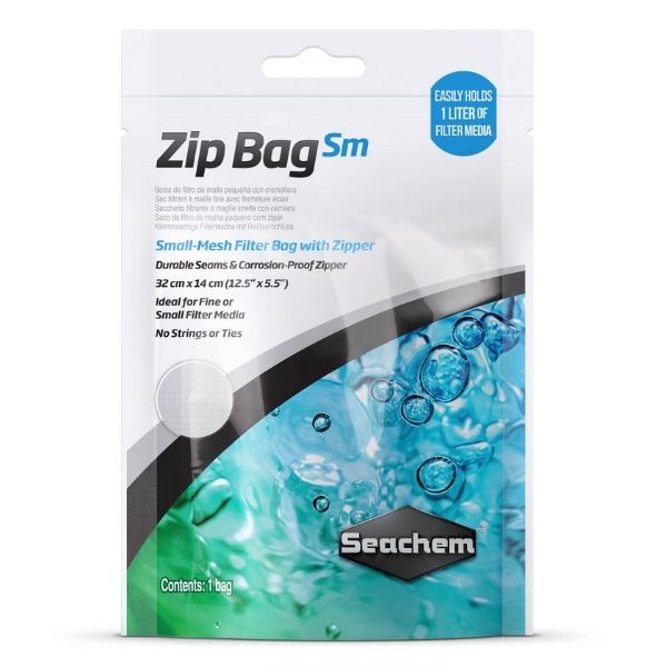 Seachem Zip Bag Small 12" x 5"