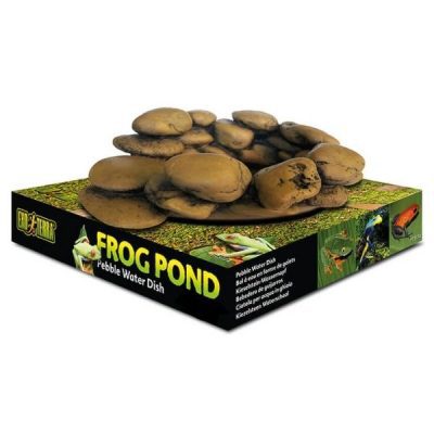 Exo Terra Frog Pond Pebble Water Dish