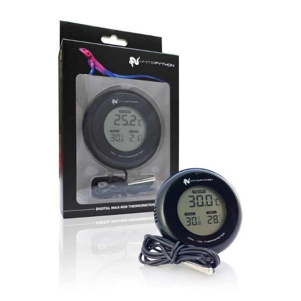 White Python Max-Min Digital Thermometer