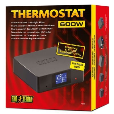 Exo Terra Thermostat 600w with DayNight Timer