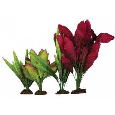 Aqua One Value Silk Plant 4pk Mix