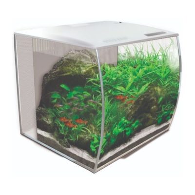 Fluval FLEX Glass Aquarium Kit 34L White