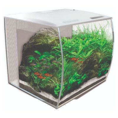 Fluval FLEX Glass Aquarium Kit 57L White