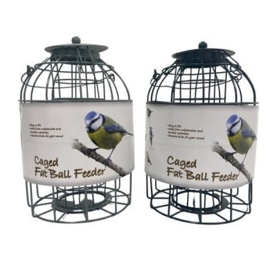 Caged Fat Ball Feeder