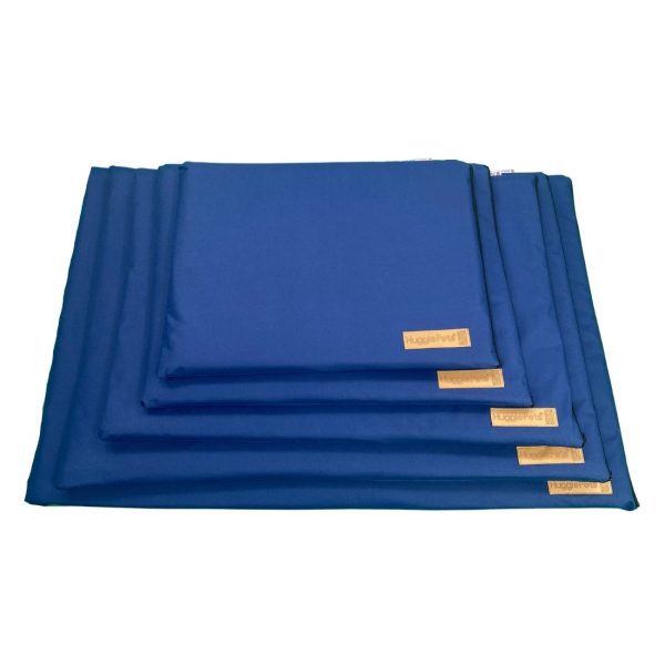 HugglePets Waterproof Dog Mat Cushion - Blue