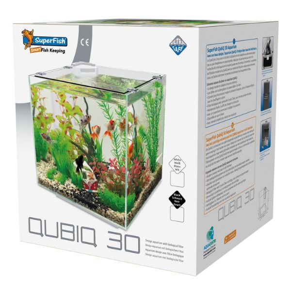 SuperFish Qubiq 30L Aquarium White