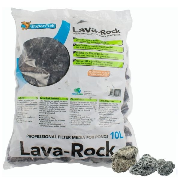 Superfish Lava Rock Filter Media - 10L Bag