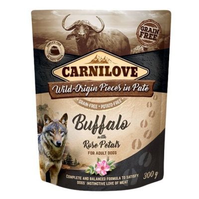 Carnilove Dog Buffalo with Rose Petals