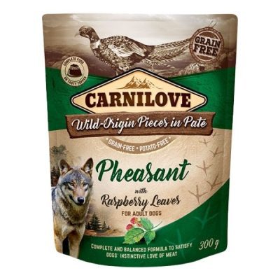 Carnilove Dog Pheasant with Raspberry Leaves