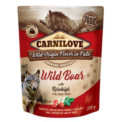 Carnilove Dog Wild Boar with Rosehips