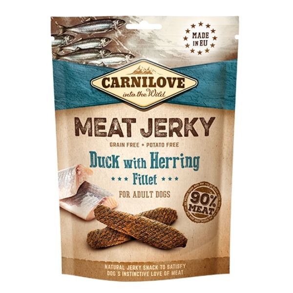 Carnilove Jerky Duck with Herring Fillet