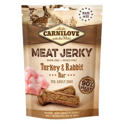 Carnilove Jerky Turkey & Rabbit Fillet Bar