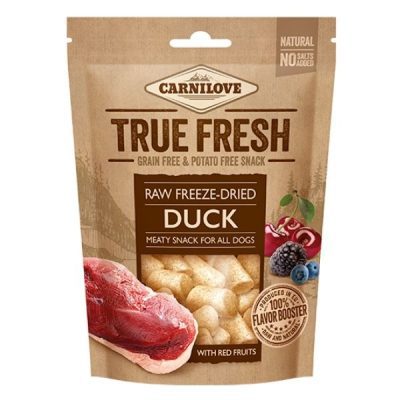 Carnilove True Fresh Raw Freeze-Dried Duck with Red Fruits