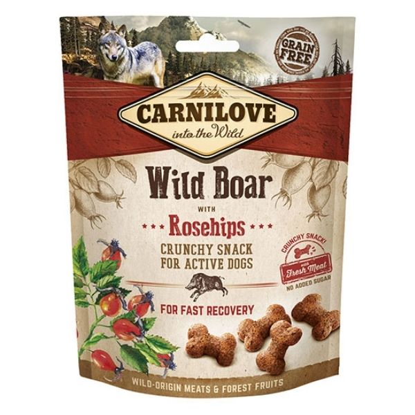 Carnilove Wild Boar with Rosehips Dog Treat
