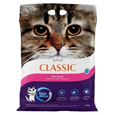 Intersand Classic Clumping Litter - Baby Powder 14kg