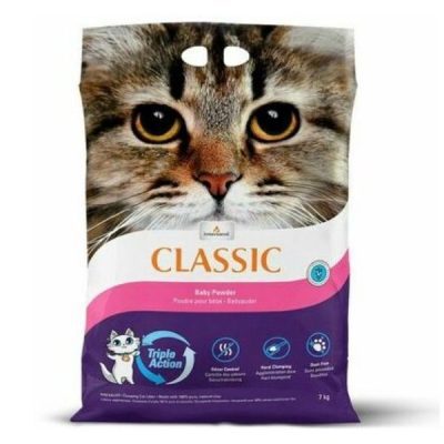 Intersand Classic Clumping Litter - Baby Powder 7kg