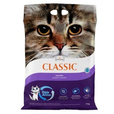 Intersand Classic Clumping Litter - Lavender 14kg